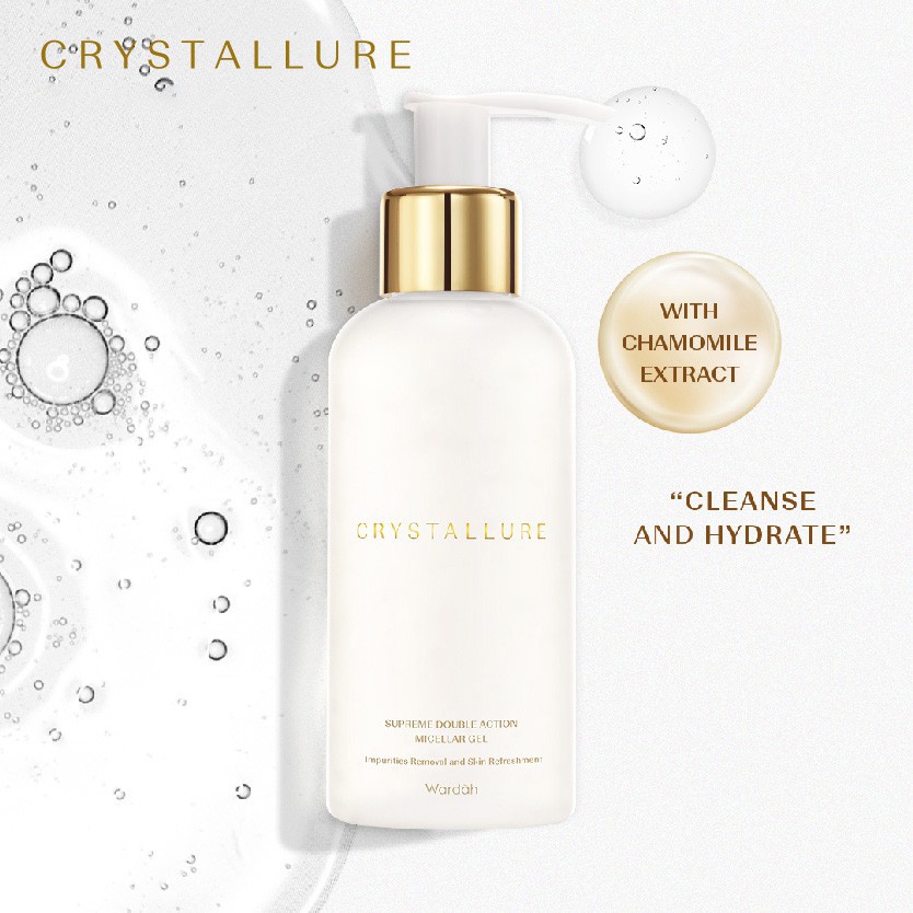 WARDAH Crystallure Double Action Micellar Gel 150mL