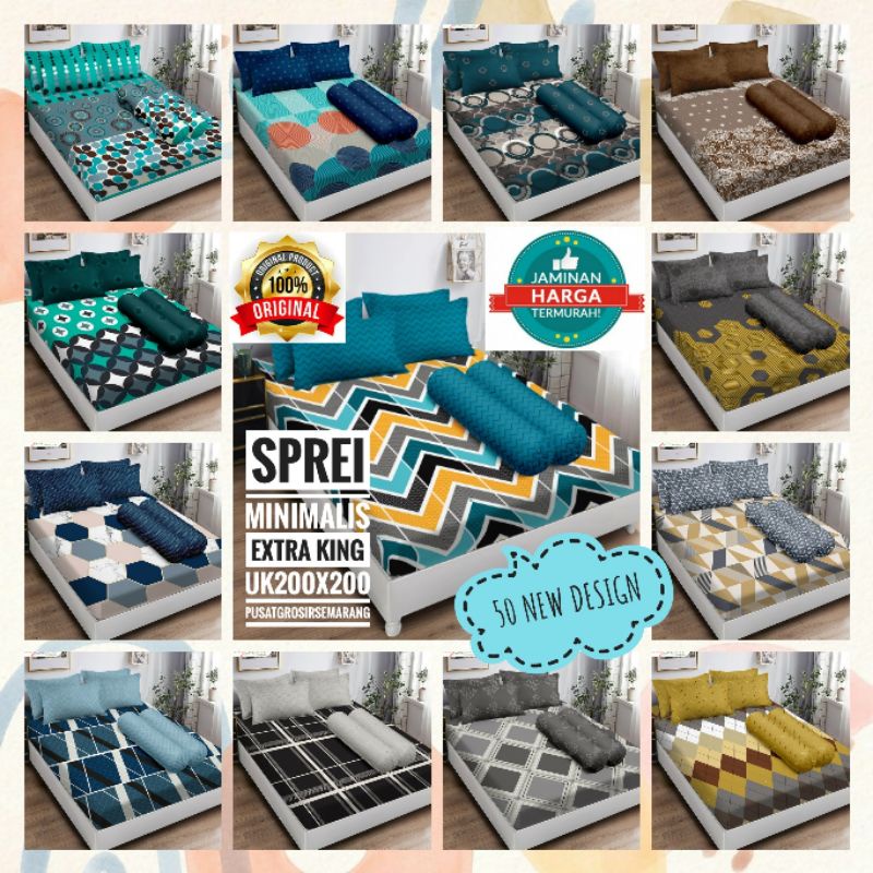 Sprei LADY ROSE Extra King Size uk 200x200 cm Flower Abstrak Modern Minimalis Alodia Banda Delia Janet Malva Nadya Ocha Okta Shinta Luxio Blend Furla Michelle Parisian Matrix Luxio Arco Alex Celine Peter Regan William Felix Hindia Matrix Michelle Pikka