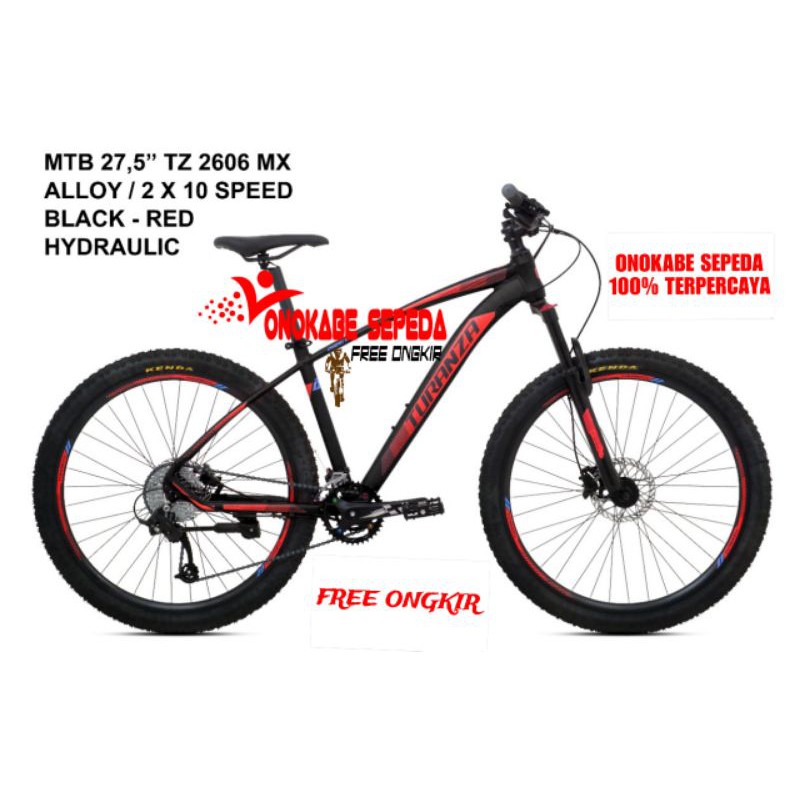 MTB 27,5 TURANZA TZ 2606 MX HYDRAULIC 2x10Sp