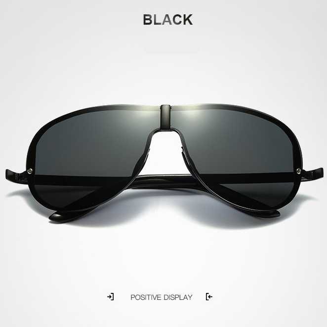 Best Seller ! HDCRAFTER Kacamata Polarized Sunglasses Retro - E008