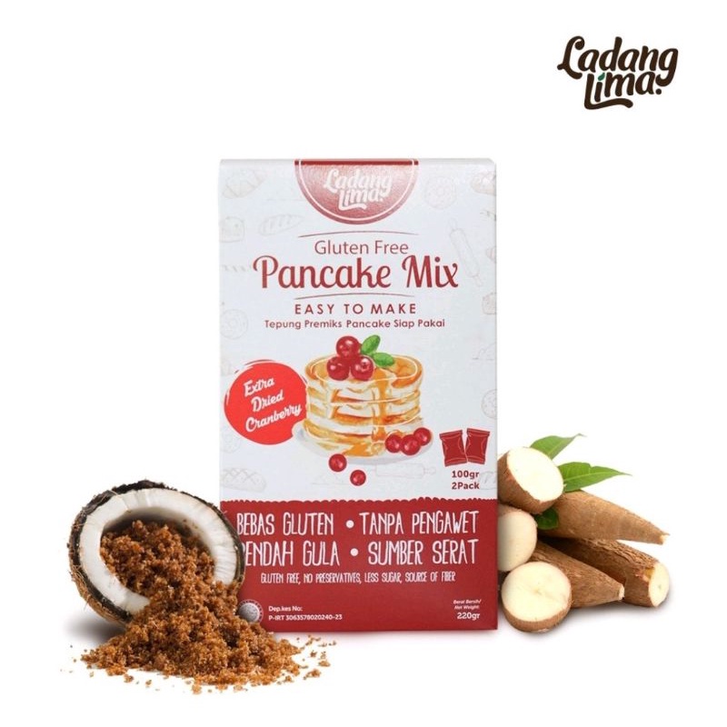 Pancake Mix with extra Cranberry by Ladang Lima