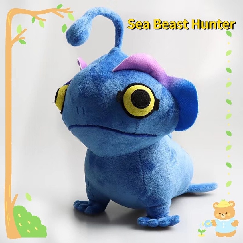 Mainan Boneka Stuffed Plush Kartun Anime The Sea Beast 2022 Untuk Hadiah Ulang Tahun Anak Laki-Laki