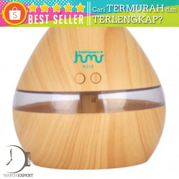 Taffware Aromatherapy Air Humidifier Wood 300ml - Humi H218 - Wooden