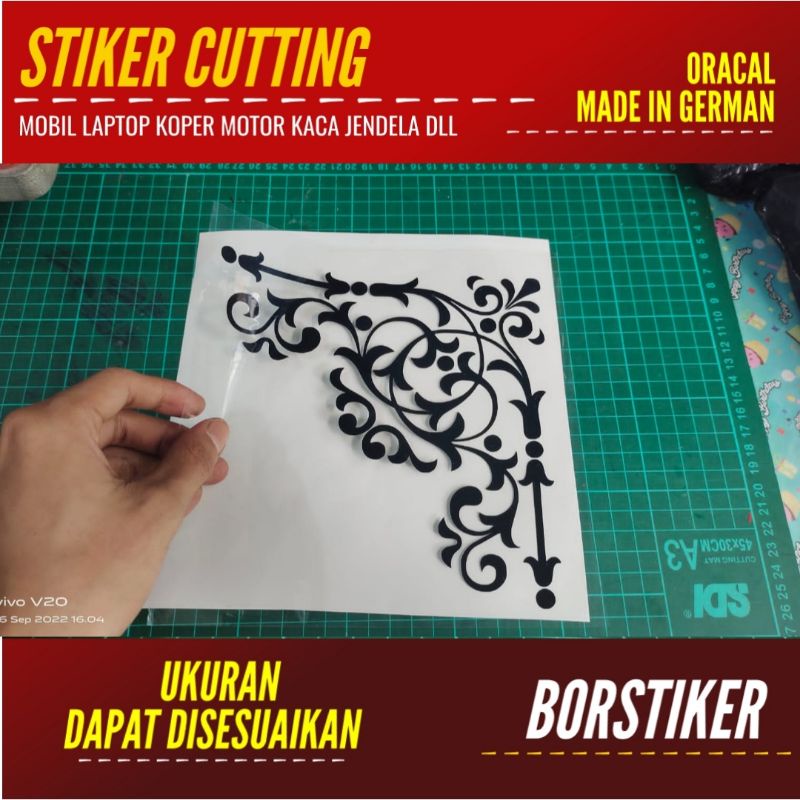 

STIKER BUNGA 18 CM | STICKER CUTTING ANIME DLL