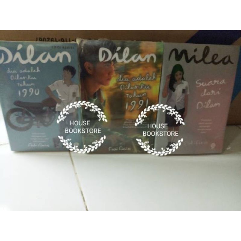 1 PAKET 3 NOVEL BEST SELLER KONDISI BARU DAN SEGEL