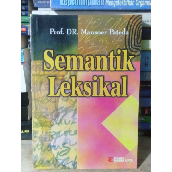 

buku semantik leksikal.