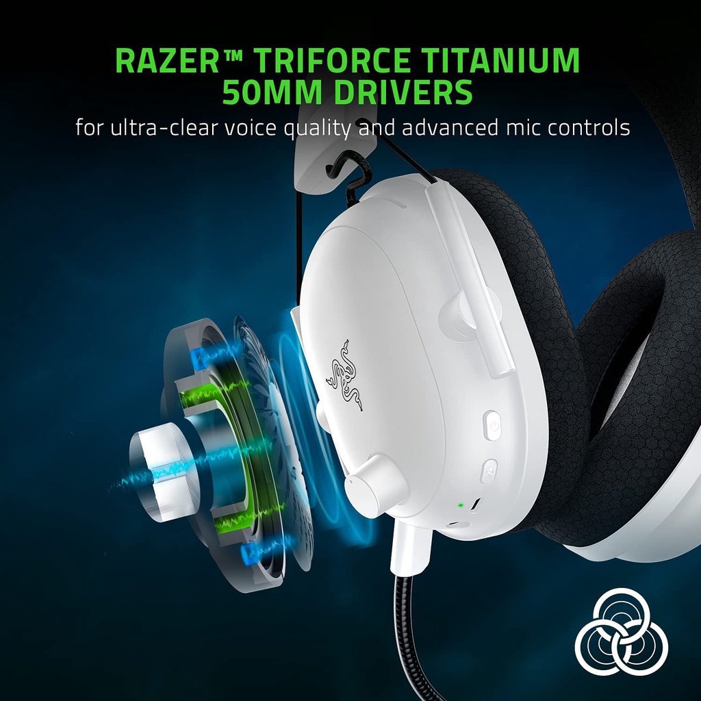 Razer Blackshark V2 Pro White Wireless Gaming Headset