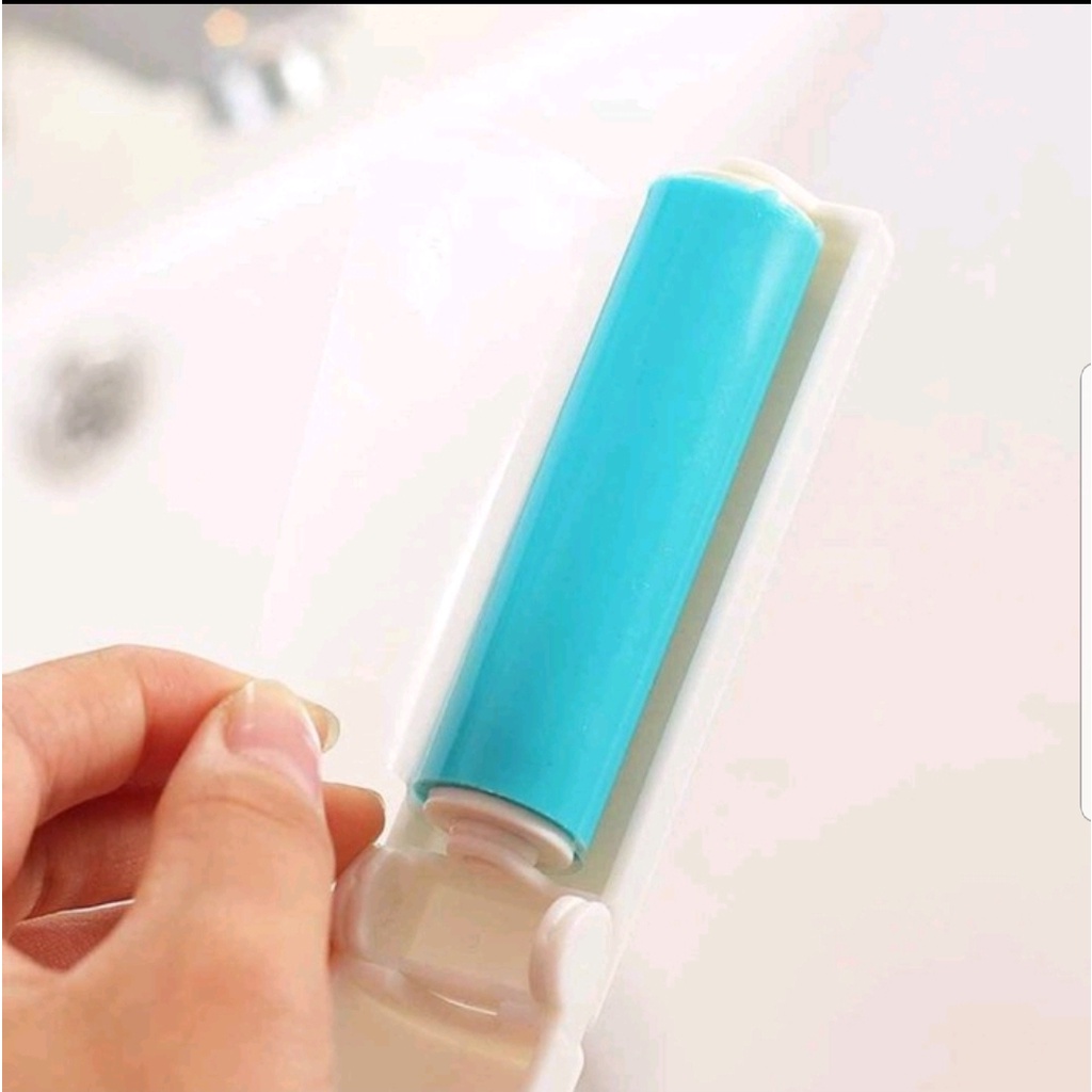 Mini Sticky Buddy Alat Pembersih Bulu Debu Baju Mini Lint Roller