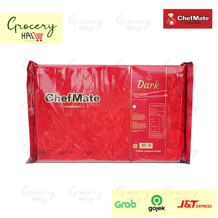 

CHEFMATE DARK CHOCOLATE COMPOUND 1 KG