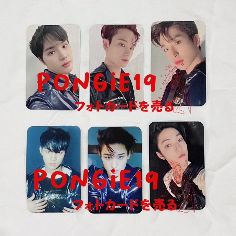 THE BOYZ BREAKING DAWN HUSH VERSION PHOTOCARD / PC / STICKER / HAKNYEON / JUYEON / Q / KEVIN