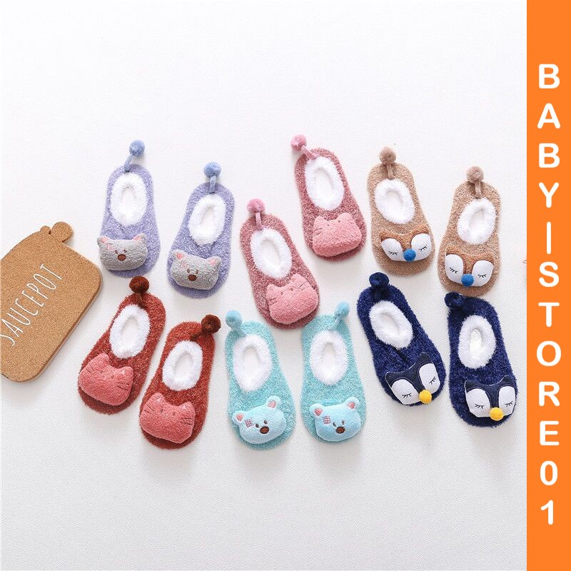 BABY STORE01 - KKA KAOS KAKI KOREA KAOS KAKI BULU ANAK KAOS KAKI BINATANG BABY SOCK