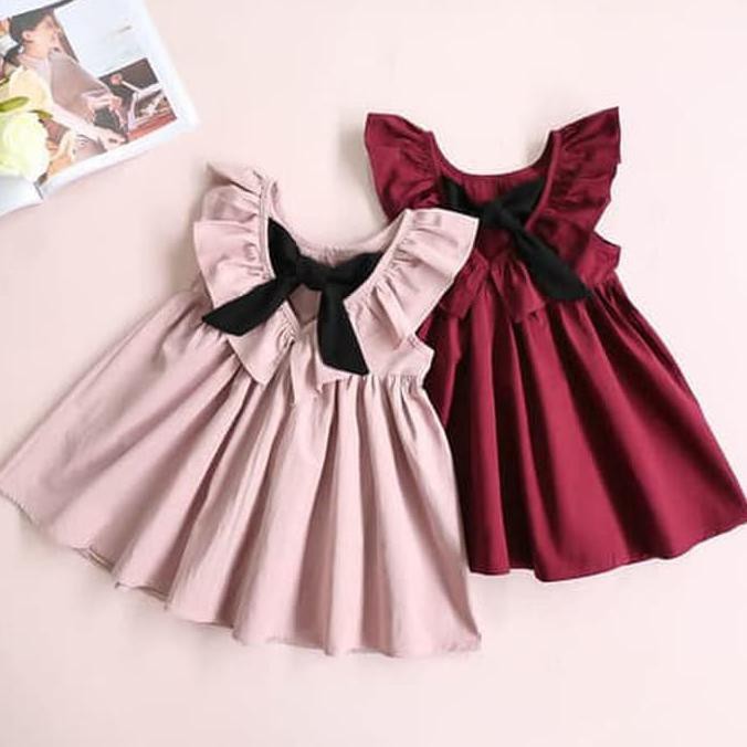 Baju Anak Import Model Dress Korea Shopee Indonesia