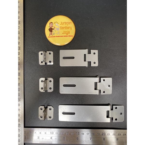 Overpal Tebal / Overpal Gembok / Grendel Pengunci / Cantolan Gembok / Tempat Gembok / Plat Tempat Ca