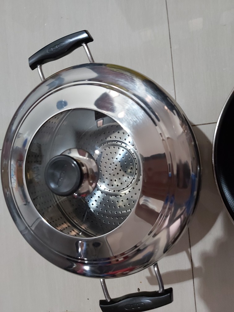 Steamer Dandang High Grade 28 Cm  Japan Style - Steamer Stainless Steell