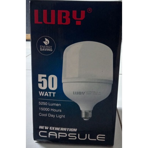 lampu LED luby,LED luby 50 watt,lampu LED luby capsule 50 watt,LED capsule 50 watt,