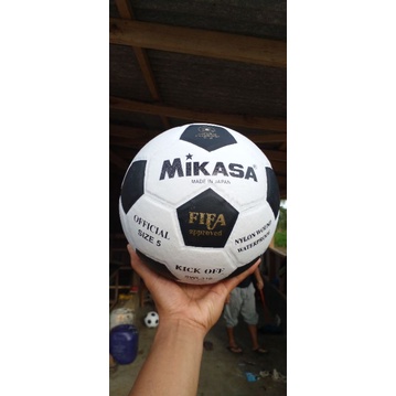 BOLA KAKI MIKASA HITAM PUTIH KLASIK BOLA ANAK-ANAK
