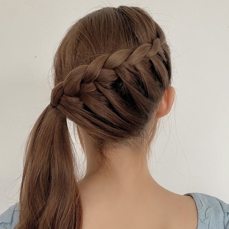 Alat Penata Rambut Desain Kepang Gaya Korea Untuk Wanita
