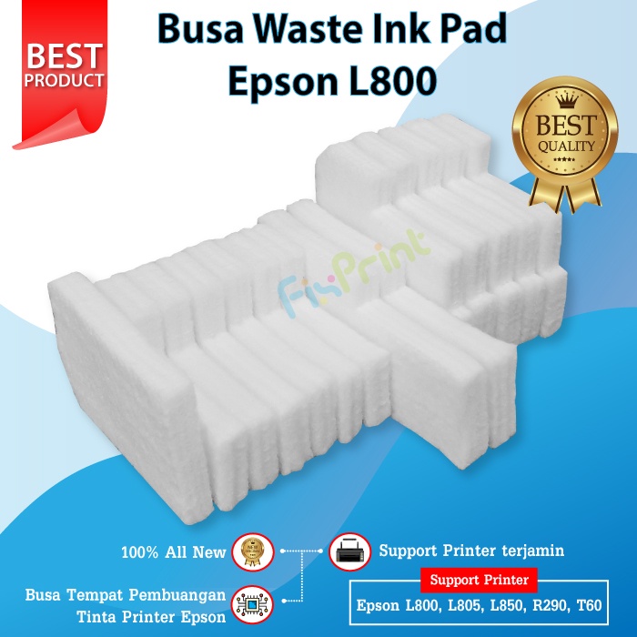 Busa Ink Pad Epson L800 L805 L850 Waste Inkpad Absorber Pembuangan Tinta Printer T60 L805