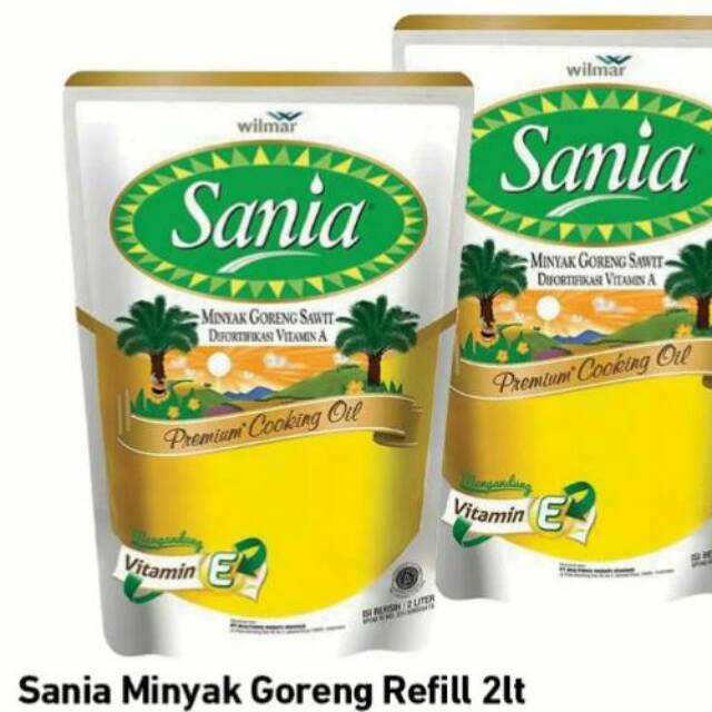 

Minyak goreng sania premium 2Liter