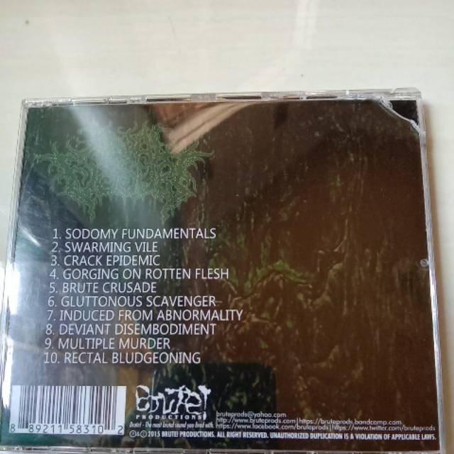 Cd Anal fissure - Mind of a serial killer