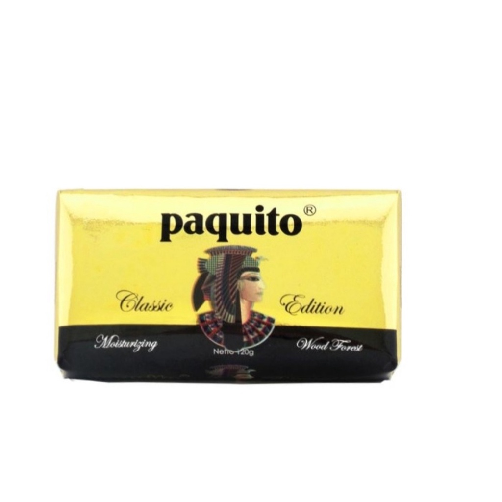 UDS - SABUN BATANG PAQUITO GOLD WOOD FOREST CLASSIC EDITION 120 GRAM