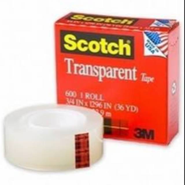 

3M Scotch Transparent Tape 600