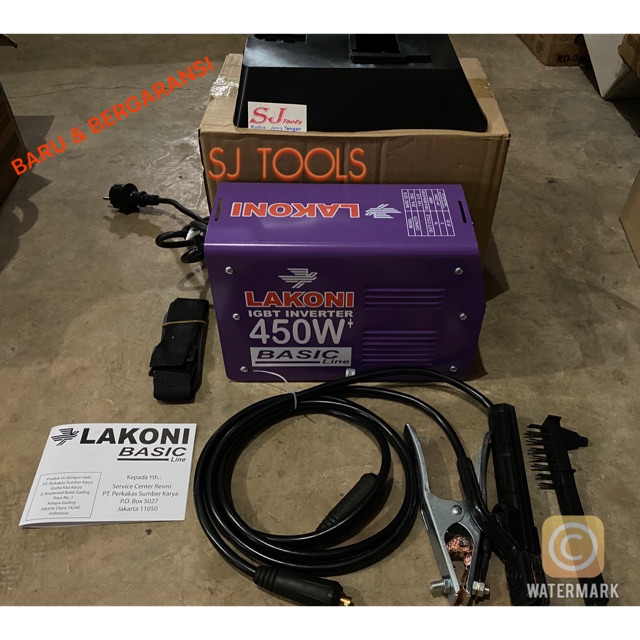 Mesin Las Inverter 450Watt Lakoni