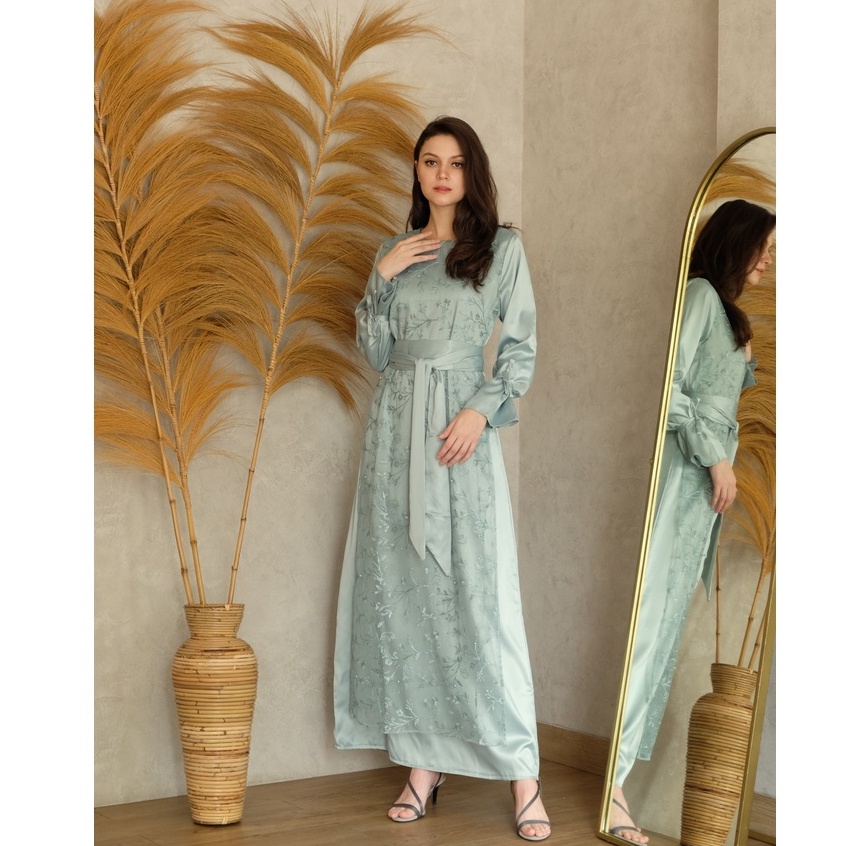 Amal Kaftan Dress Pakaian Lebaran Idul Fitri Wanita