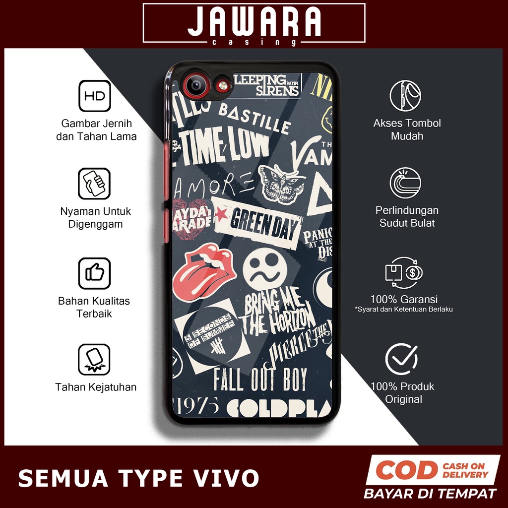 Case Vivo Y81 Case Hp Vivo Y81 Premium Glossy Jawara Casing [MSCB] Casing Hp Vivo Y81 Aesthetic Kesi
