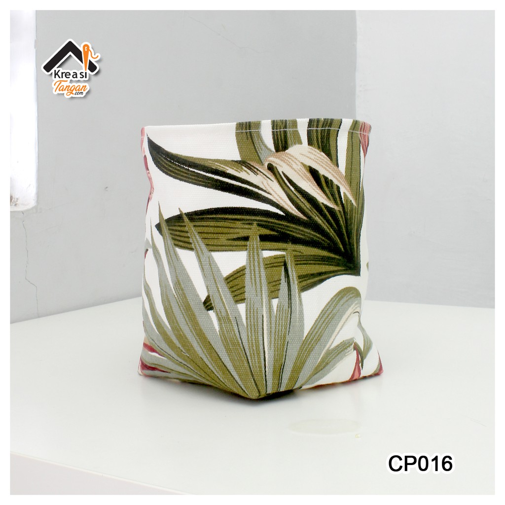 COVER POT TEMPAT PENYIMPANAN MOTIF MINIMALIS AESTHETIC CP016
