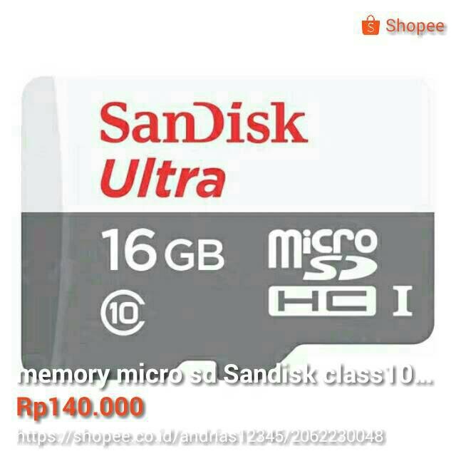 memory / memori / handphone / sandisk / memory hp / memory sandisk / micro sd / kartu sd / memo
