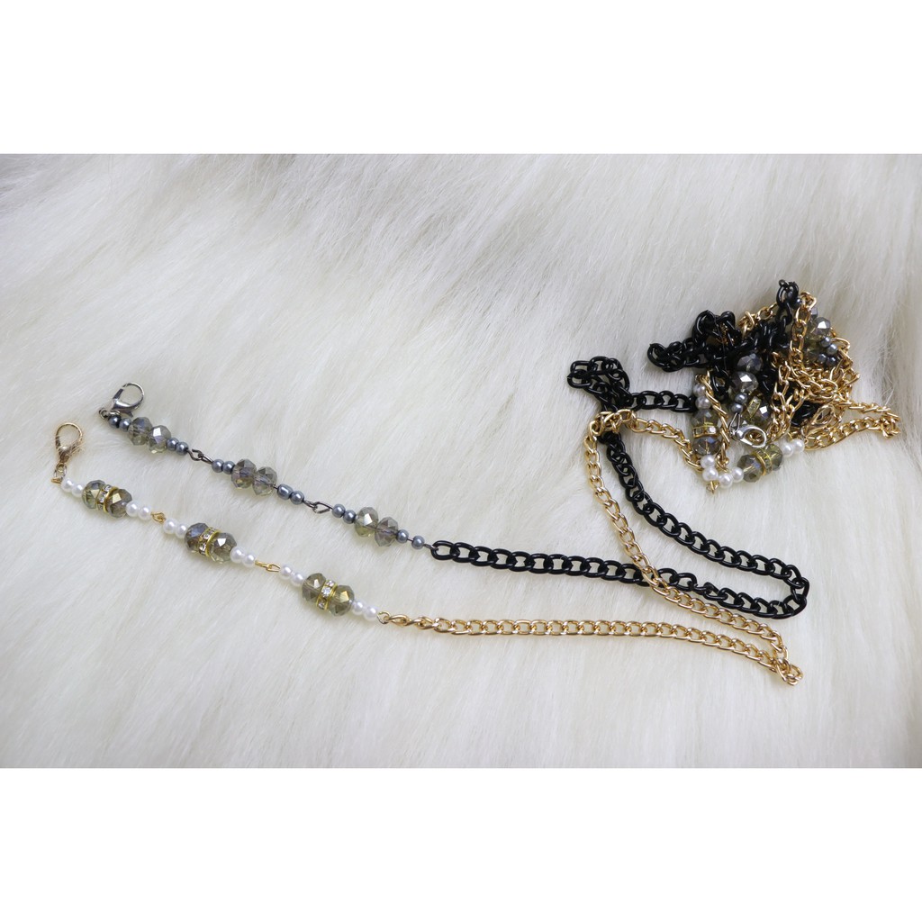 strap mask / chain strap mask