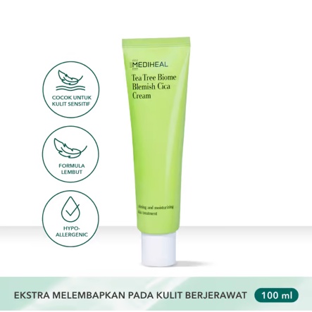 Mediheal Tea Tree Biome Blemish Cica Cream 100ml