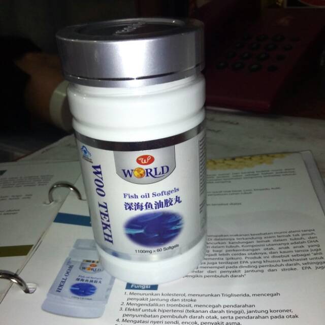 FISH OIL SOFTGEL WOO TEKH