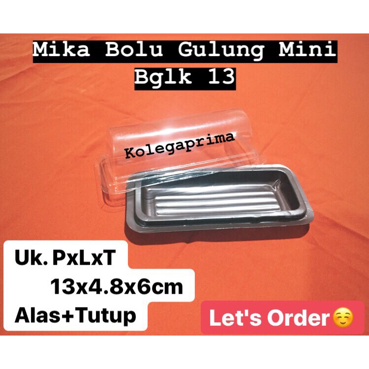 Mika Bolu Gulung Mini 13cm (BGLK 13) ISI 50PCS | Shopee ...