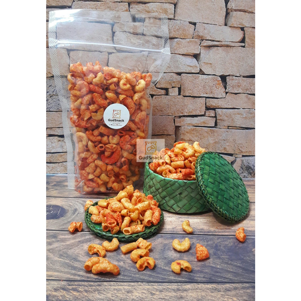 

Makaroni Bantet Daun Jeruk/Pedas 100gr