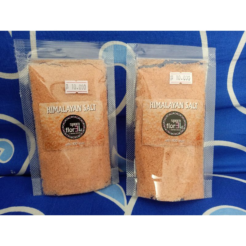 himalayan salt 100 gram spamflorel standing pouch