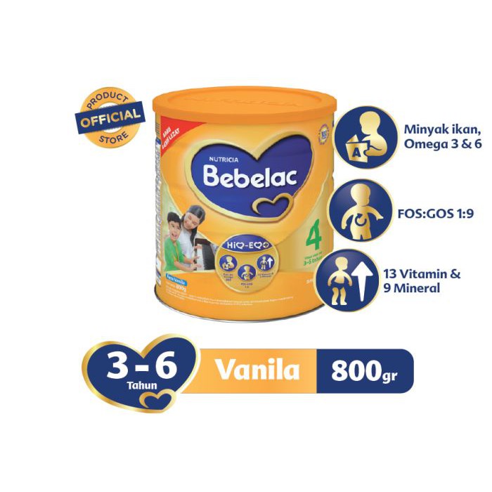 Bebelac 4 Vanila - Madu 800 Gram / Toko Makmur Online