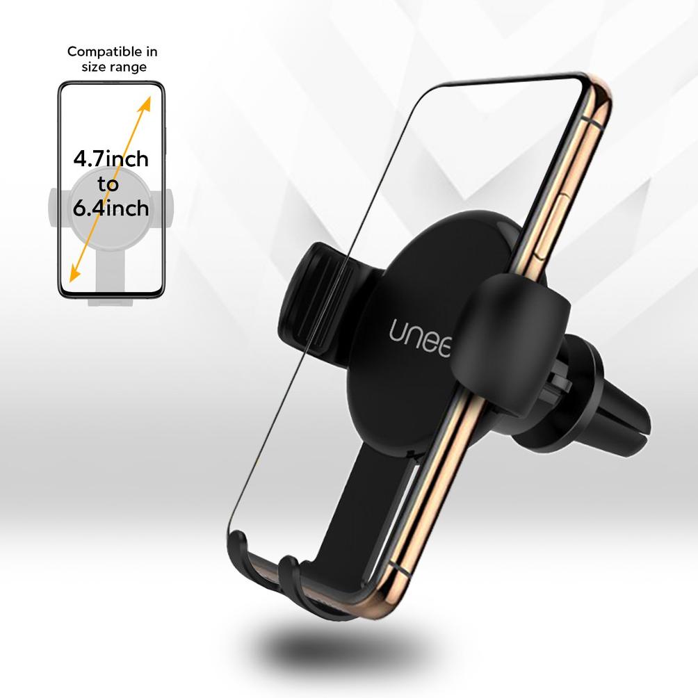 Uneed Car Holder Handphone Air Vent Smartphone Car Mount Holder - Uph301