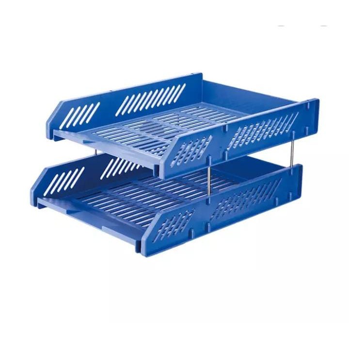 

Deli Tempat File 2 Tingkat (Blue) E9208