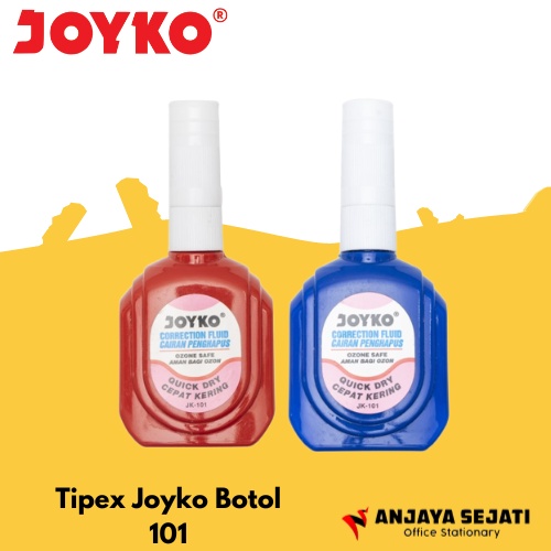 

Tipex Joyko Botol 101 | Tipex Cair | Perlusin (12pcs)