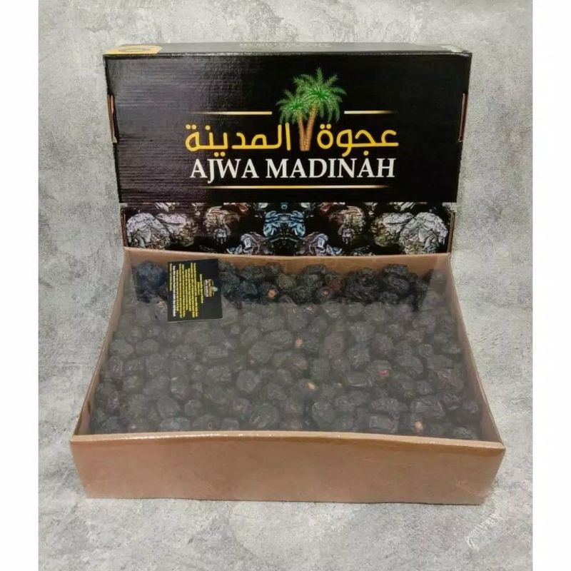 

kurma ajwa besar super jumbo premium original madinah 1kg