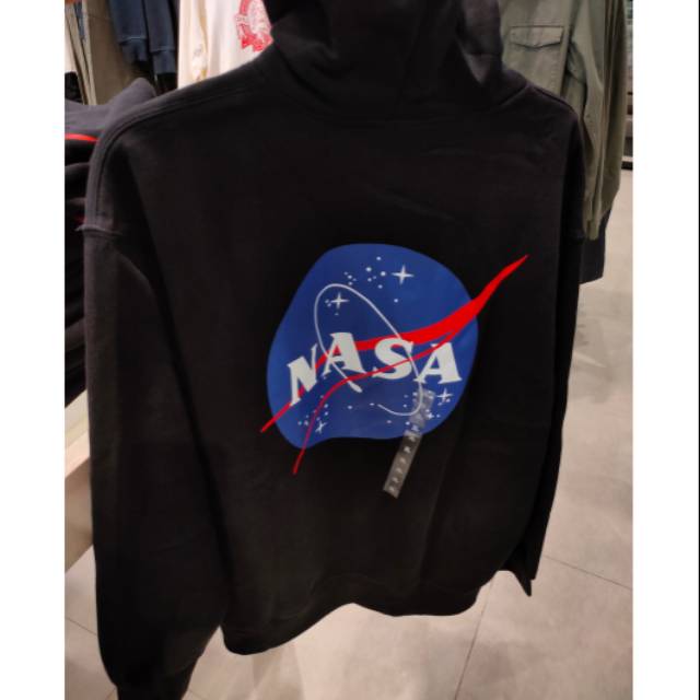  Sweater  Nasa Hoodie cowok  H  M  Shopee Indonesia