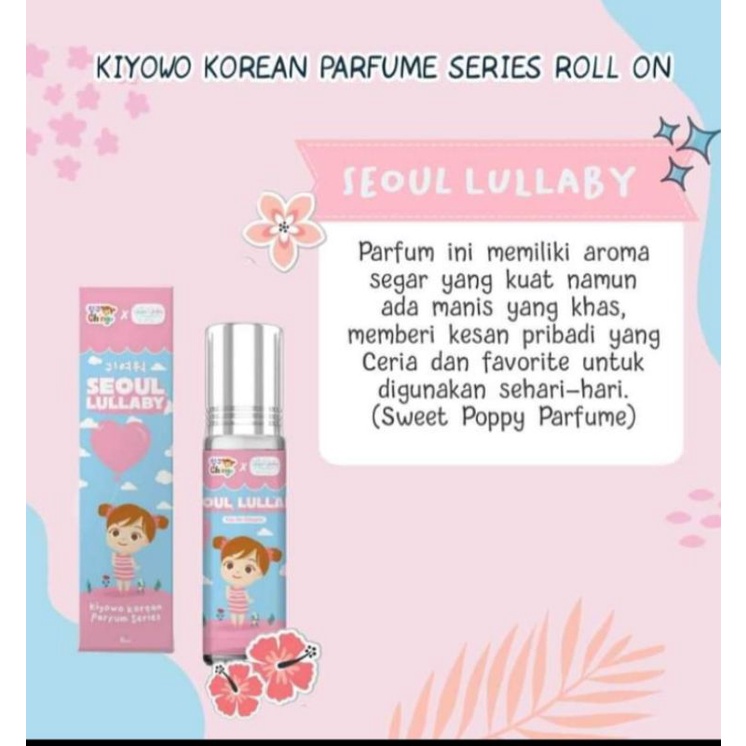 Parfum Kiyowo | Parfum Yeppu Yeppu | Parfum Korean Series By Kiyowo 6 ml