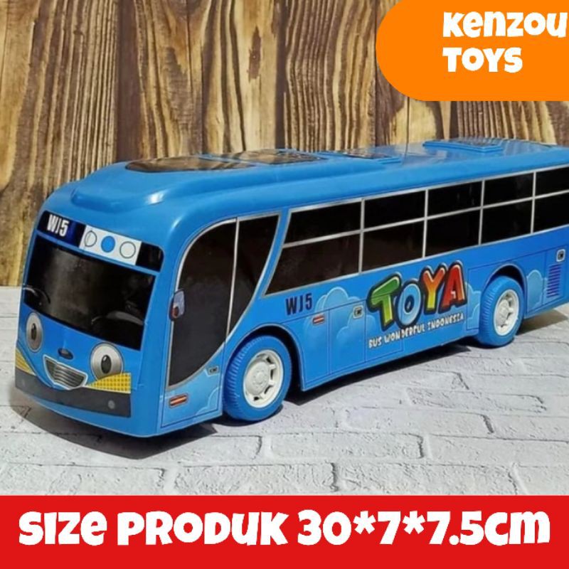 Mainan Bus Toya / The Little Bus Toya Besar Panjang WJS146