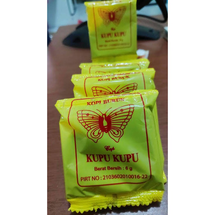 

Kopi Cap Kupu-kupu Khas Rangkasbitung Banten (1 Pack isi 20Pcs)