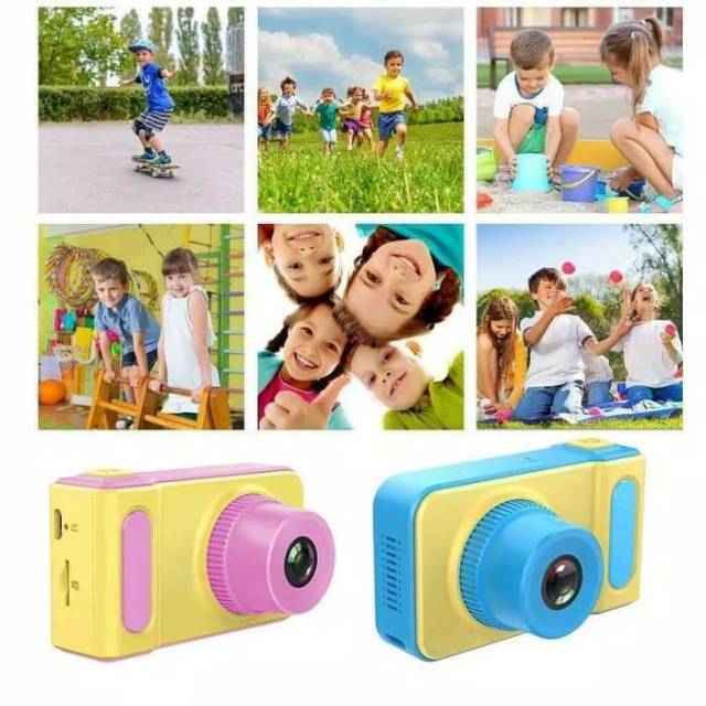 kamera digital mini kids/kamera mini anak lucu banget super jernih
