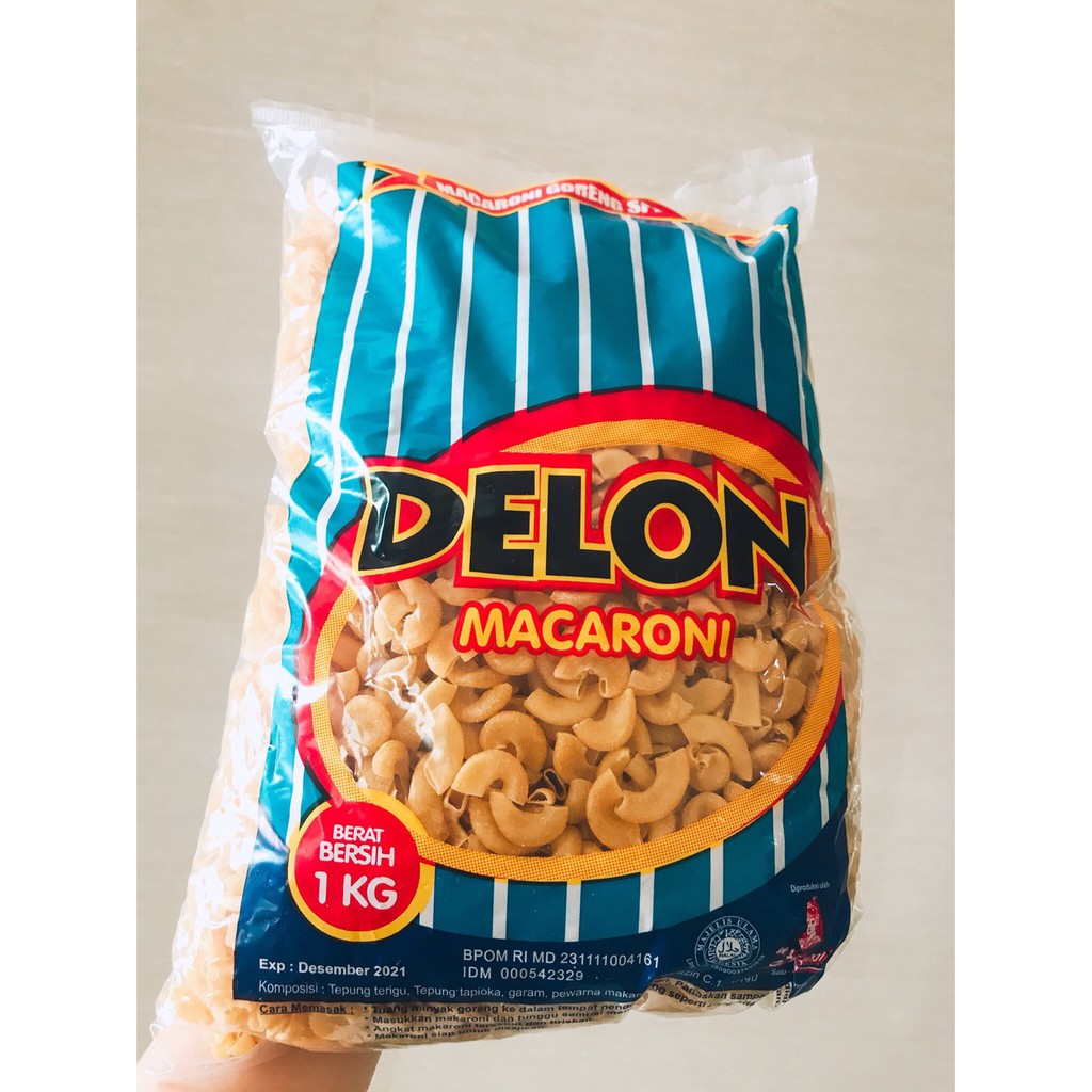 

Delon Makaroni Rebus / Makaroni Bantet / Makaroni Kuning 1 kg/ Delon Biru 1 kg