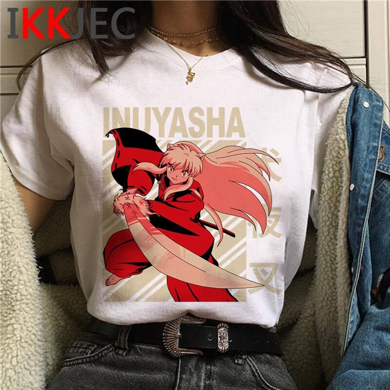 Kaos Inuyasha - Baju Kaos Demon Inuyasha - sesshomaru - sumikko gurashi -Kagome 2
