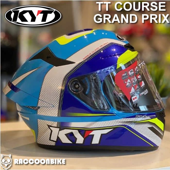 HELM TT COURSE KYT TT COURSE GRAND PRIX  FULL FACE HELMET